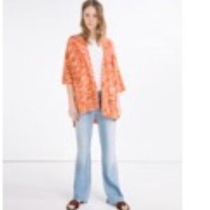 Zara SHORT SLEEVE JACKET